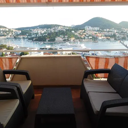 Apartment Panorama Anela - Large Balcony With The Beautiful Sea View Of