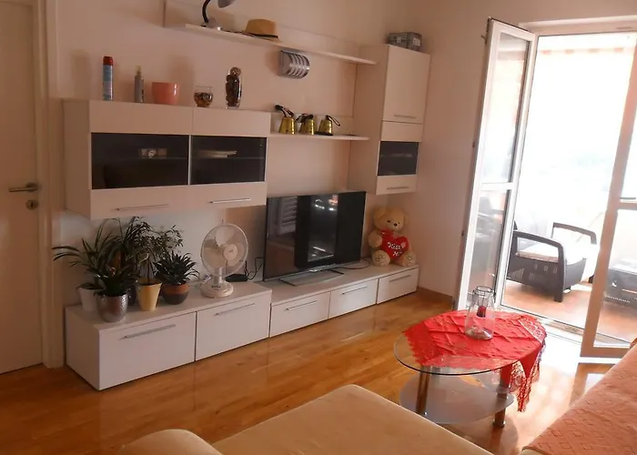 Apartment Anela With Large Private Tarrace And Beautiful Sea View Lägenhet