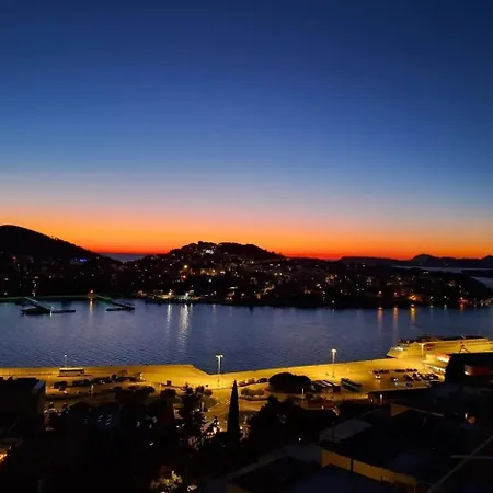 Lägenhet Panorama Anela With Large Private Balcony And Beautiful Sea View Dubrovnik
